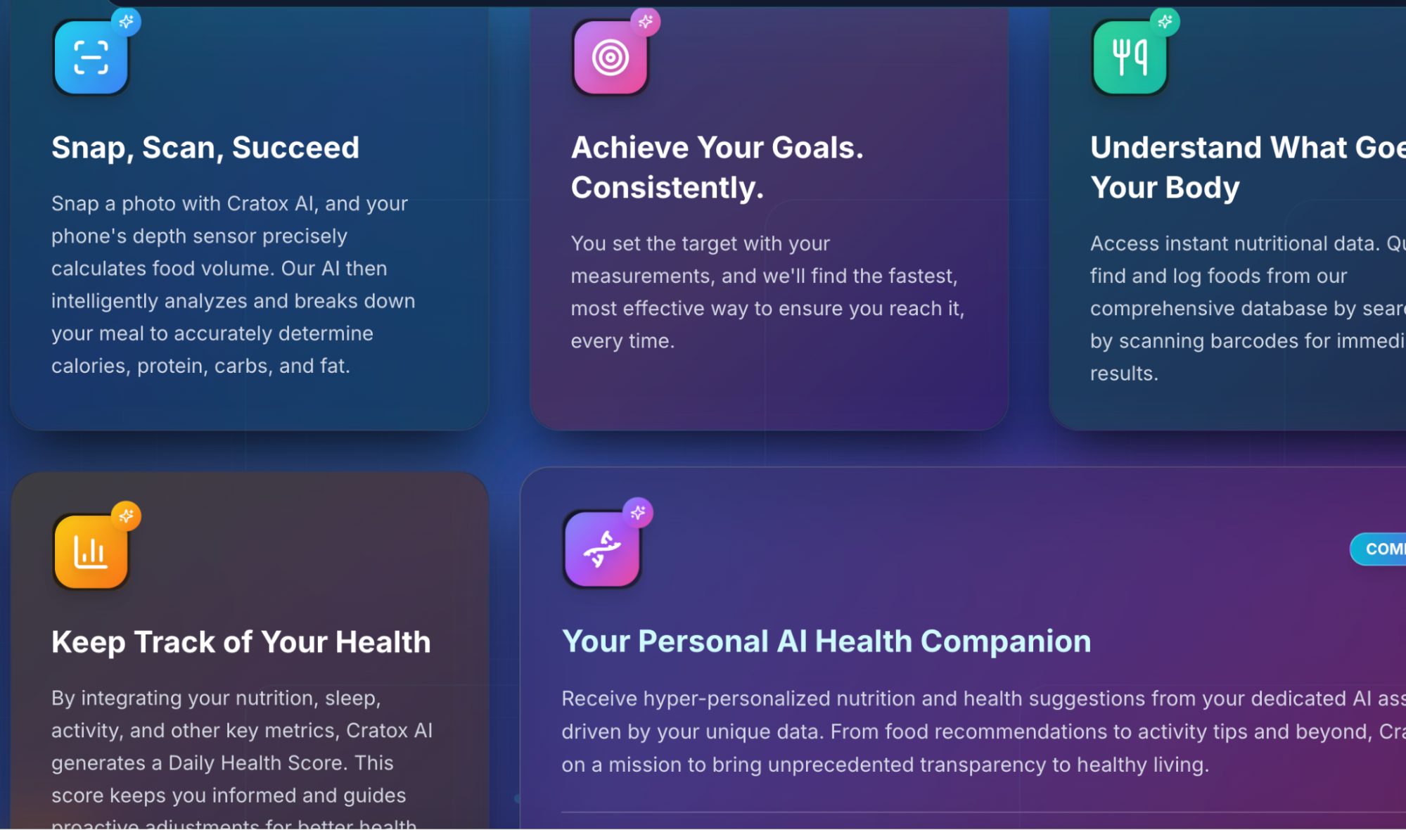 Cratox AI Features Overview